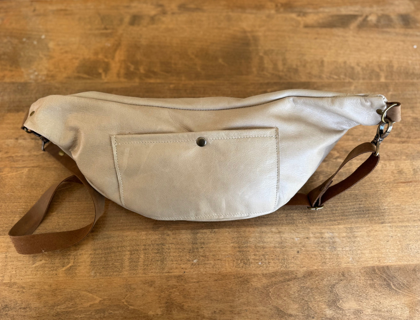 Poppyseeds Large Leather Bum Bag